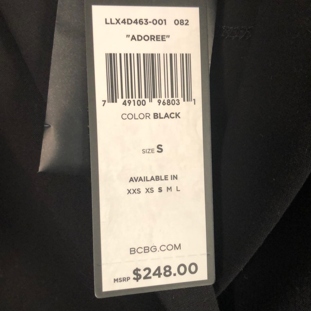 BCBG MAXAZRIA Adoree NWT Black Jacket SZ S - Picture 5 of 8